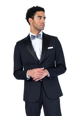 Tonal Diamond Textured Tuxedo