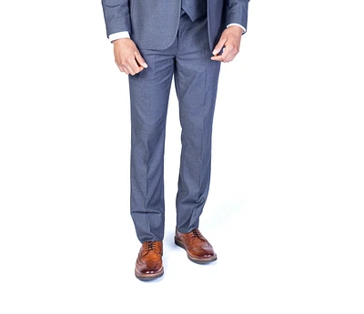 Wool/Stretch Dress Pant Separate - Light Grey