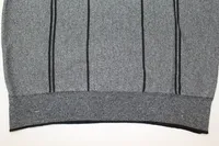 Zippered Polo - Grey / Black