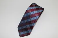 Pure Silk Large Plaid Tie