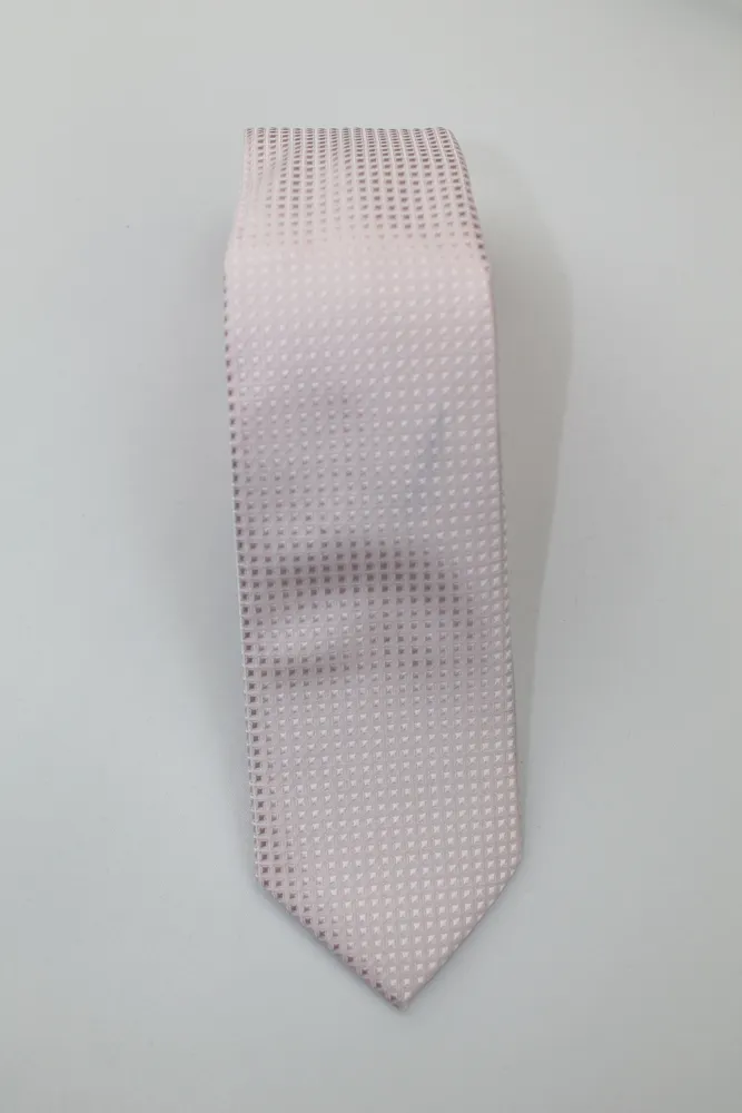 Boys Tonal Tie - Light Pink