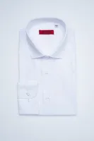 Modern Fit Solid Dress Shirt - White