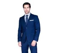 Modern Slim Fit Solid Suit