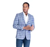 Double Check Sports Jacket - Blue