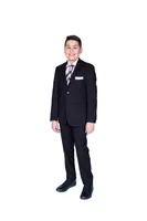 Kids Solid Stretch Suits