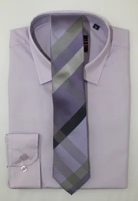 Kids Solid Dress Shirt
