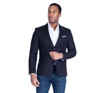 Linen Blazer - Black