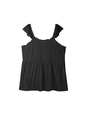 Ruffle Sleeve Tank