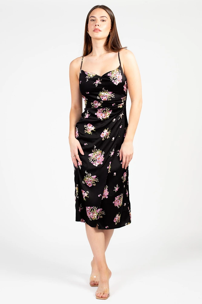 Clarisse Floral Midi Dress