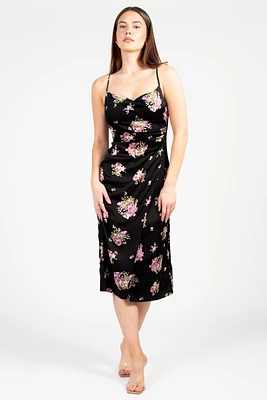 Clarisse Floral Midi Dress