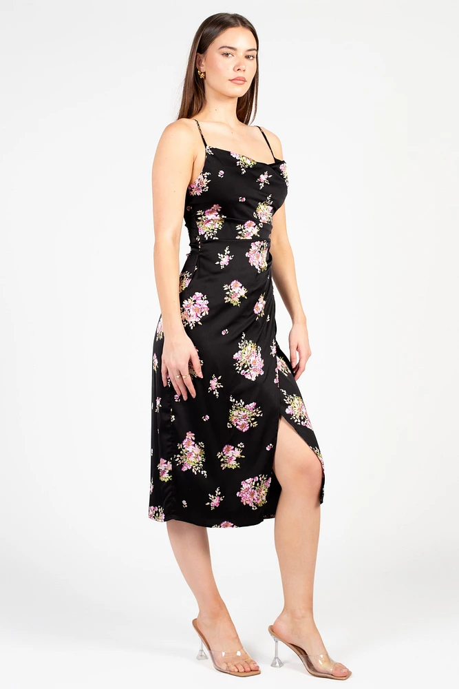 Clarisse Floral Midi Dress