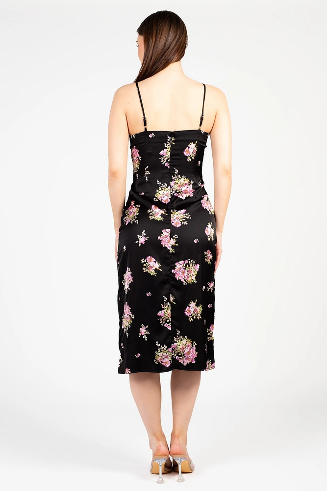 Clarisse Floral Midi Dress