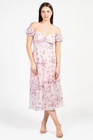 Cleo Floral Midi Dress