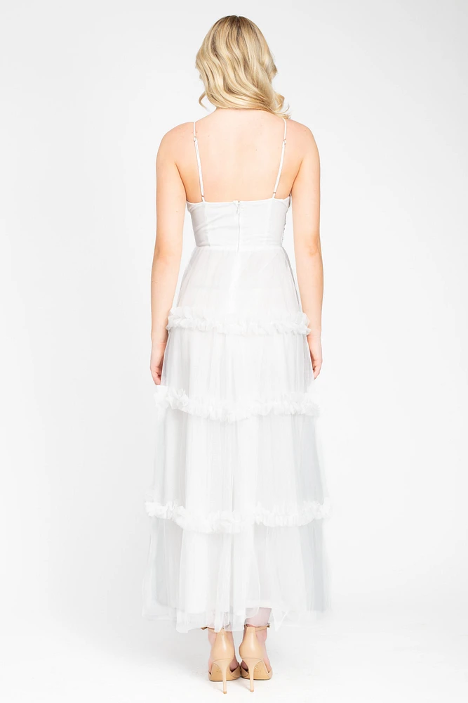 Melina Tulle Maxi Dress