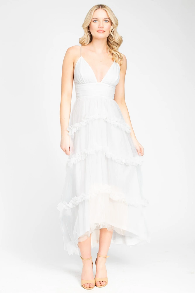 Melina Tulle Maxi Dress