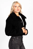 Brooklyn Teddy Crop Jacket