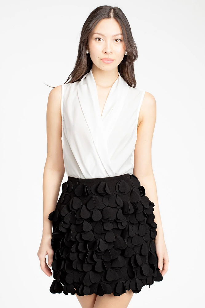 Sloane Petal Mini Skirt