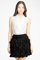 Sloane Petal Mini Skirt