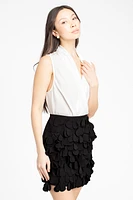 Sloane Petal Mini Skirt