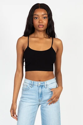 C'est Moi Crop Tank Top