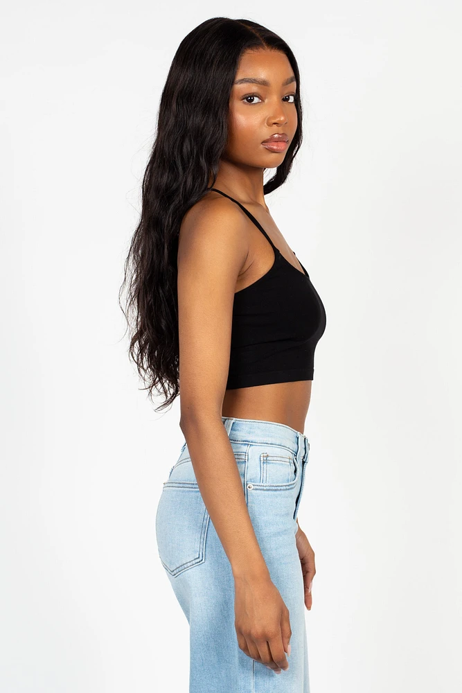 C'est Moi Crop Tank Top