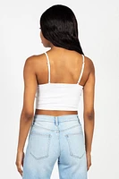 C'est Moi Crop Tank Top