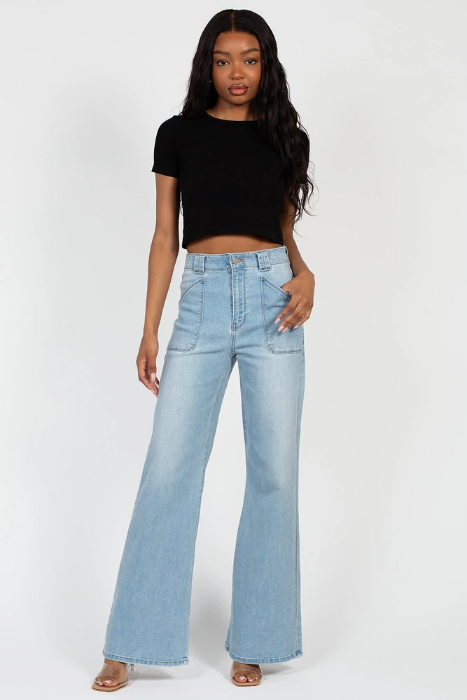 Just Black Flare Jeans