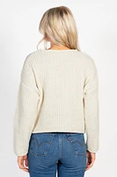Emara Textured Knit Sweater
