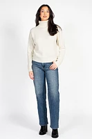 Celina Ribbed Turtleneck Sweater