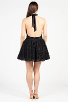 Lilou 3D Floral Mini Dress