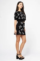 Blair Bow Detailed Mini Skirt