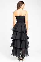 Marlow Smocked Tiered Ruffle Maxi Dress