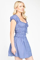 Sadie Ruched Mini Dress