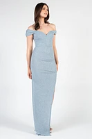 Greta Side Slit Maxi Gown