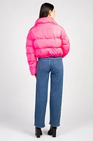 Lilia Oversized Cropped Puffer Jacket