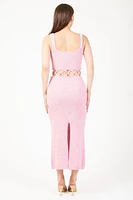 Savannah Crochet Midi Dress