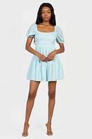 Lulu Embroidered Mini Dress