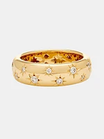 18k Diamond Cosmos Band