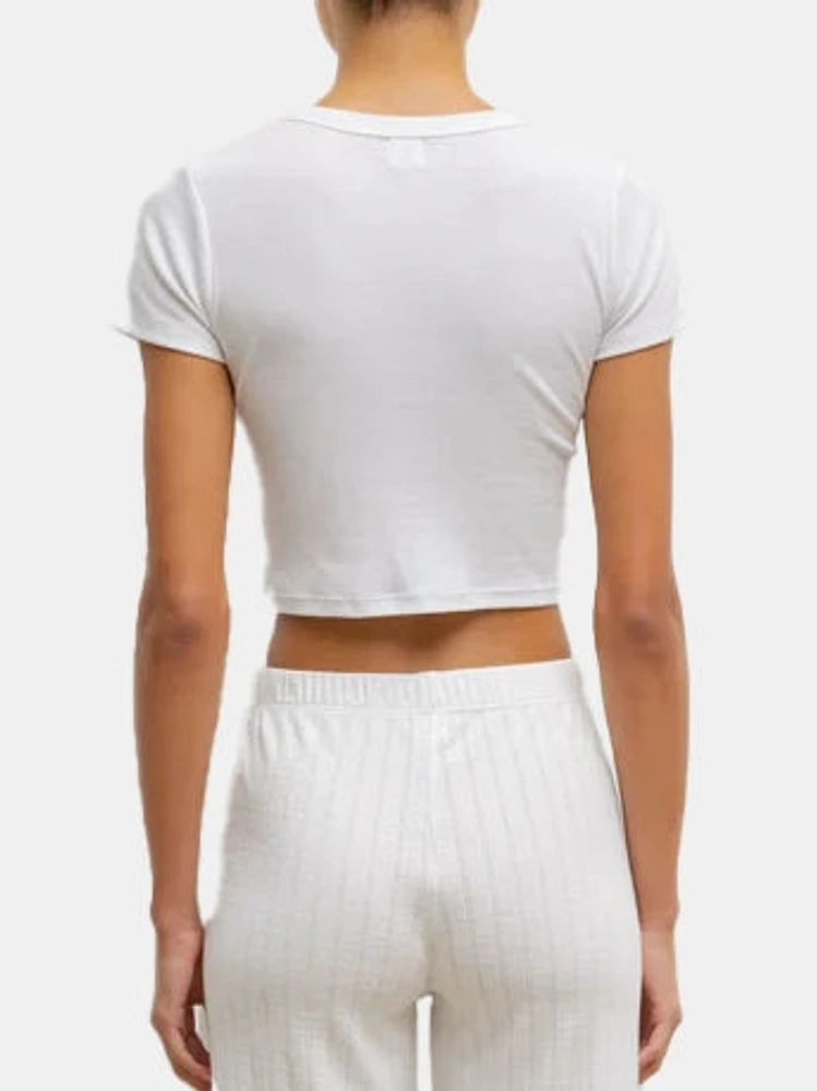 Kelly Crop Slim Fit Tee