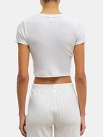 Kelly Crop Slim Fit Tee