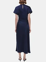 Marabella S/S Draped Midi Dress