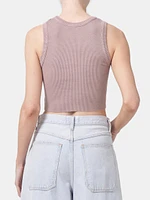 Cropped Poppy Tank