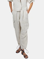 Cargo Linen Pant