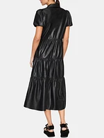 Havana Vegan Leather Dress