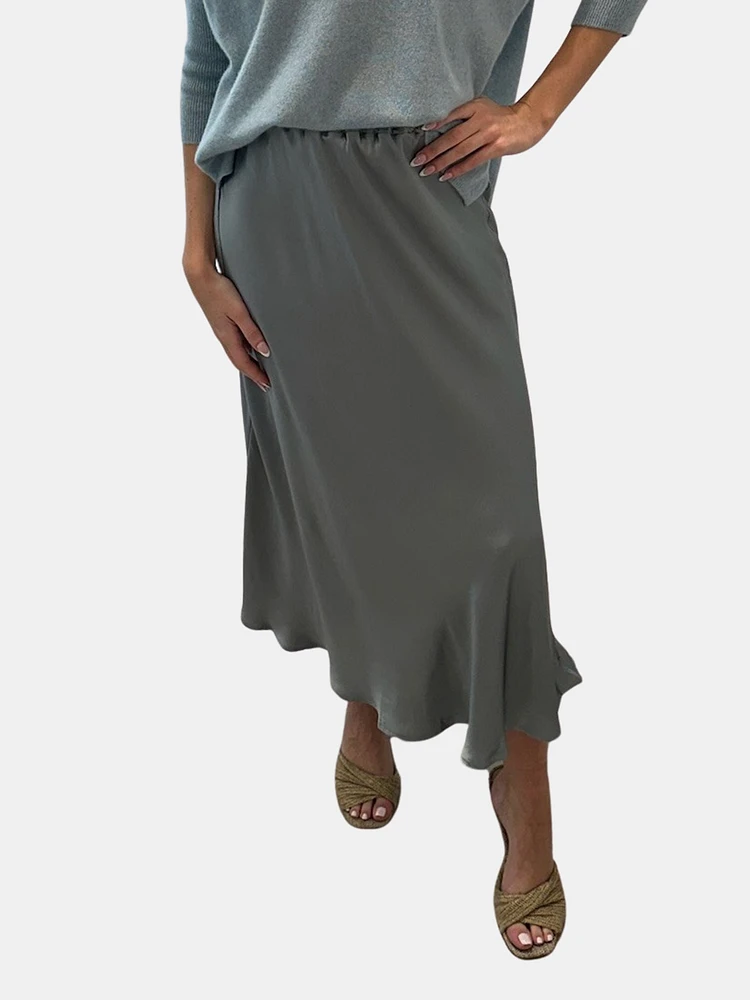 Satin Skirt