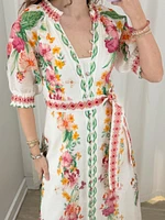 Belted Maxi Dress
