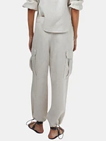 Cargo Linen Pant