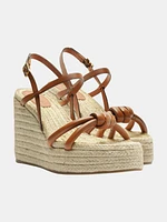 Knot Wedge Sandal