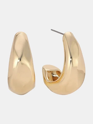 True Golden Hoop Earrings