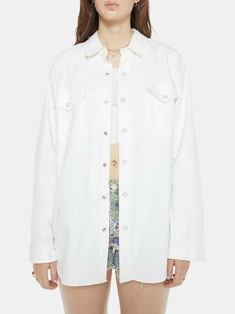 The Exes And Ohs Denim Top